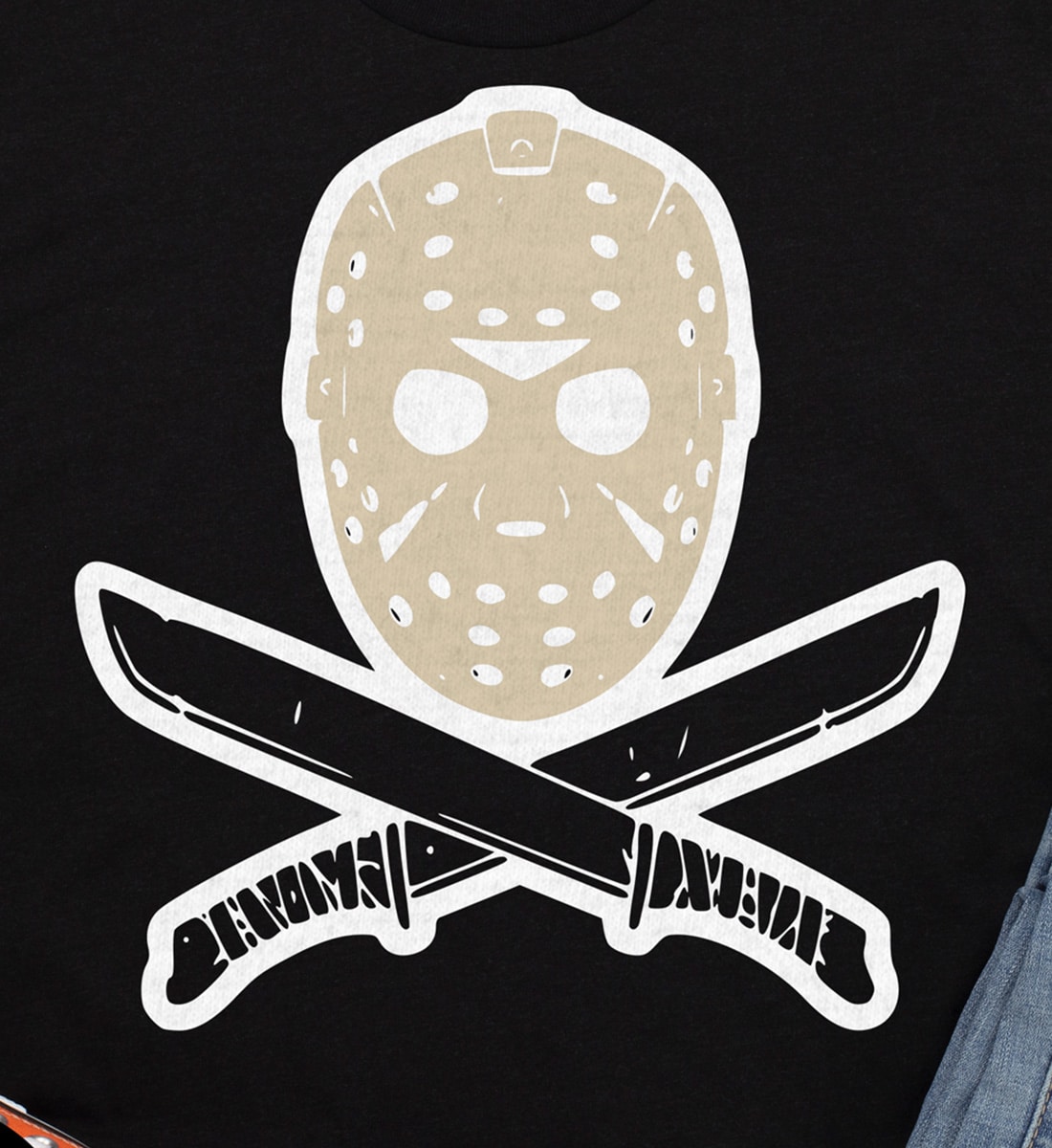 Boy's Playful Vorehees Knife Halloween Tee