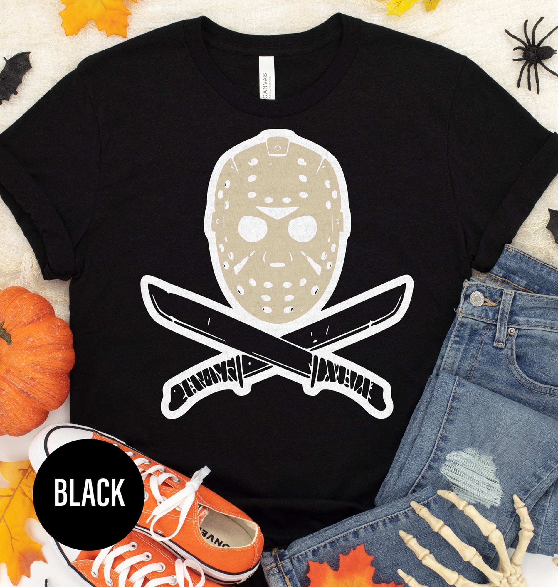 Boy's Playful Vorehees Knife Halloween Tee