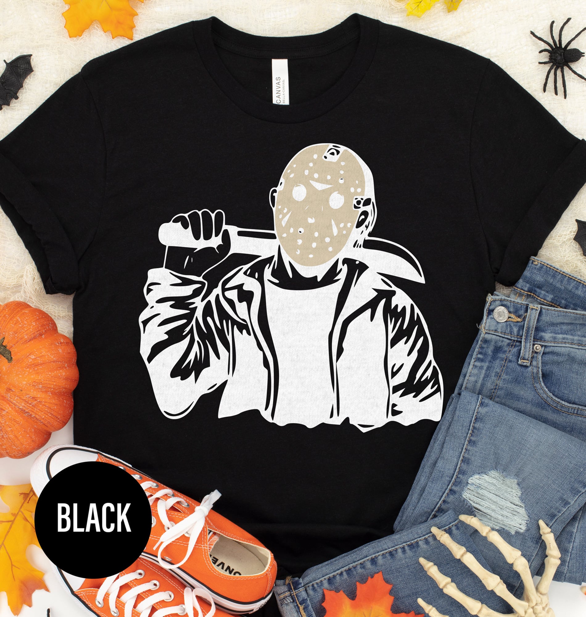 Elegant Vorhees Halloween Tee - Don't Mess