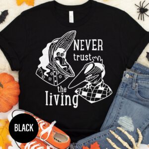 Spooky Never Trust Vintage Halloween Tee