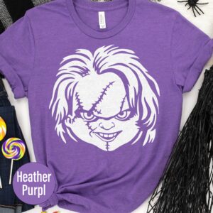 Clever Chucky Sporty Halloween Tee By Holidayshirts