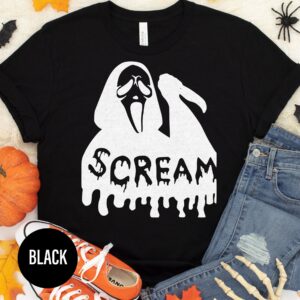 Spooky Scream Black Tee - Halloween Special