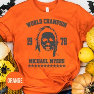 World Champion Michael Myers Cool Halloween T-shirt