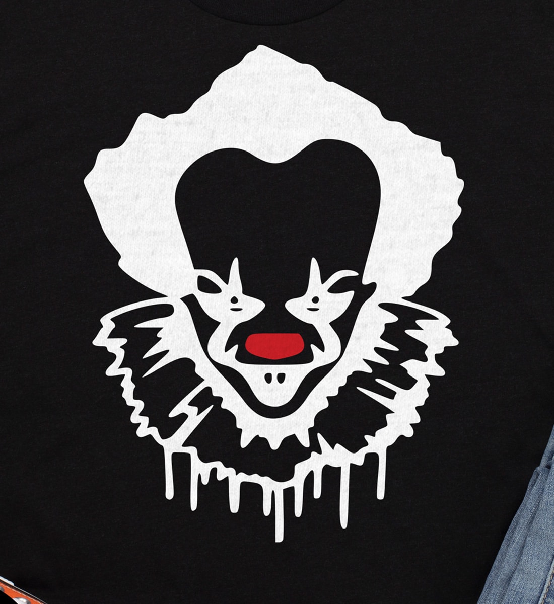 Freaky Clown Halloween Tee From Holidayshirts