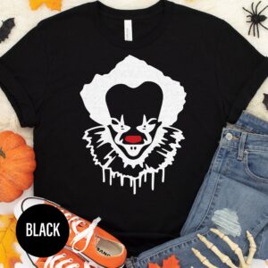 Freaky Clown Halloween Tee From Holidayshirts
