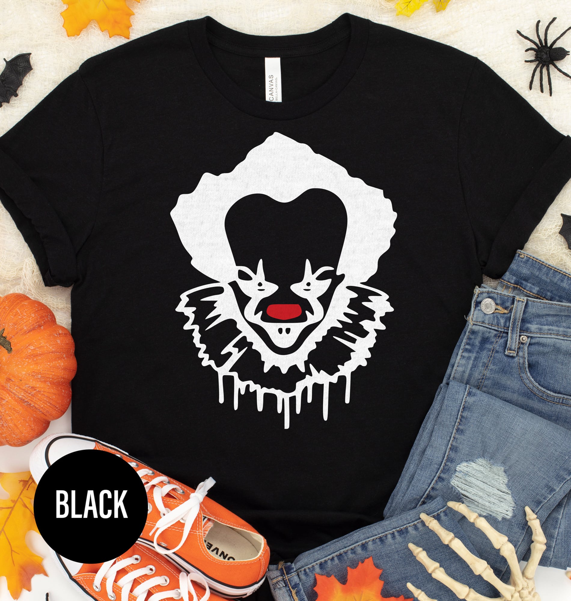 Freaky Clown Halloween Tee From Holidayshirts