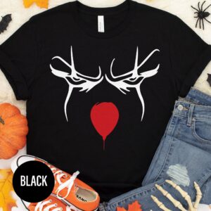 Angry Clown Haunting Halloween T-shirt