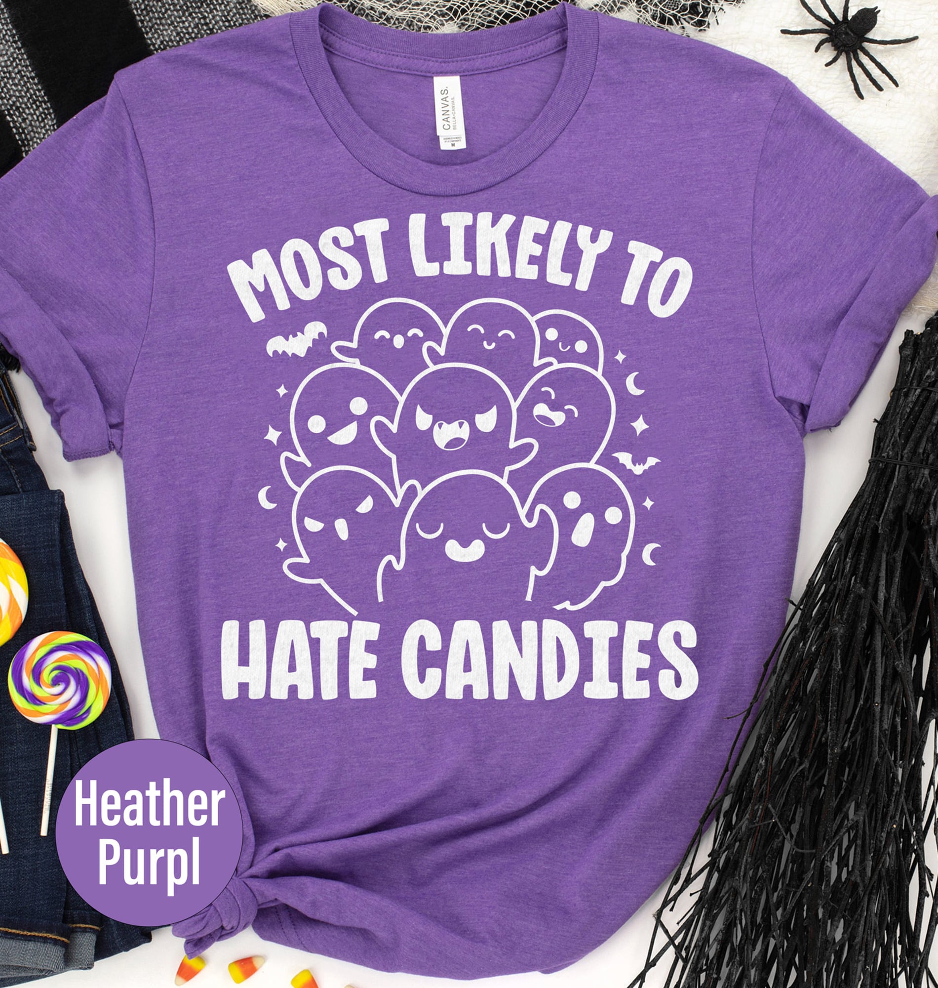 Most Likely I Hate Candies Halloween T-shirt