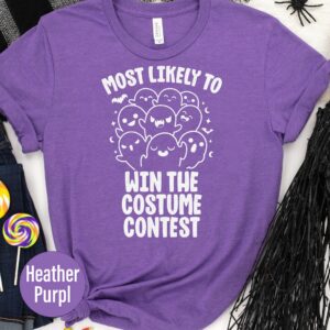 Most Likely To Win The Costume Contest Halloween Halloween T-shirt
