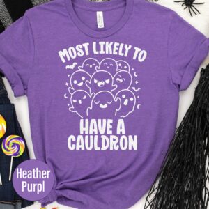 Most Likely To Most Likely To Have A Cauldron Halloween T-shirt