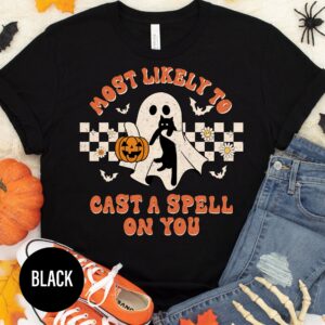 Most Likely To Cast A Spell On You Halloween Magic Halloween T-shirt