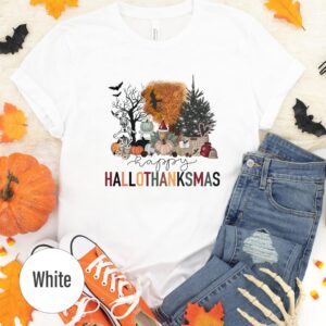 Holidayshirts.com's Unique Hallothanksmas Tee