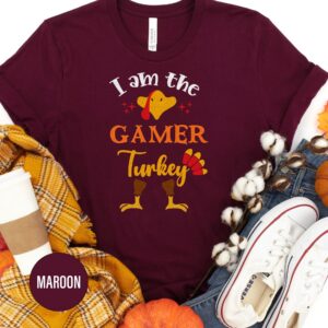 Holidayshirts Gamer's Thanksgiving Turkey Tee