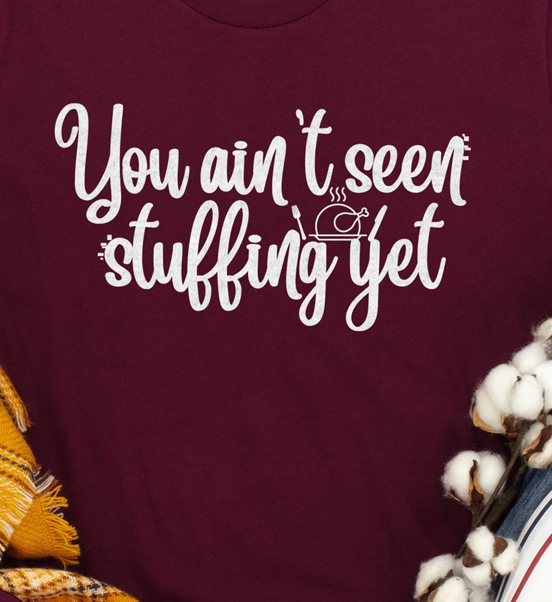 Unseen Stuffing Thanksgiving Tee - Holidayshirts.com