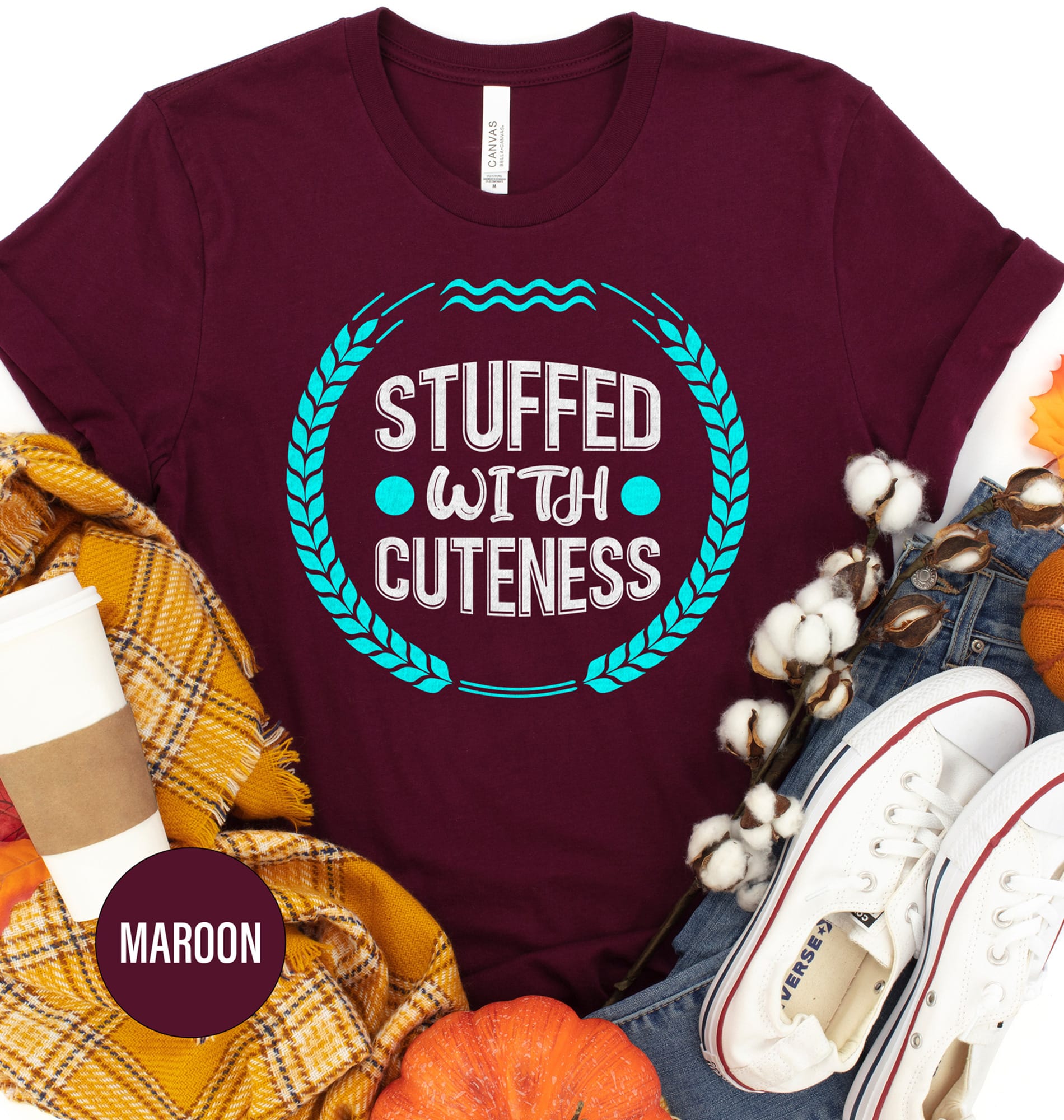 Cute & Cozy Thanksgiving Tee From Holidayshirts