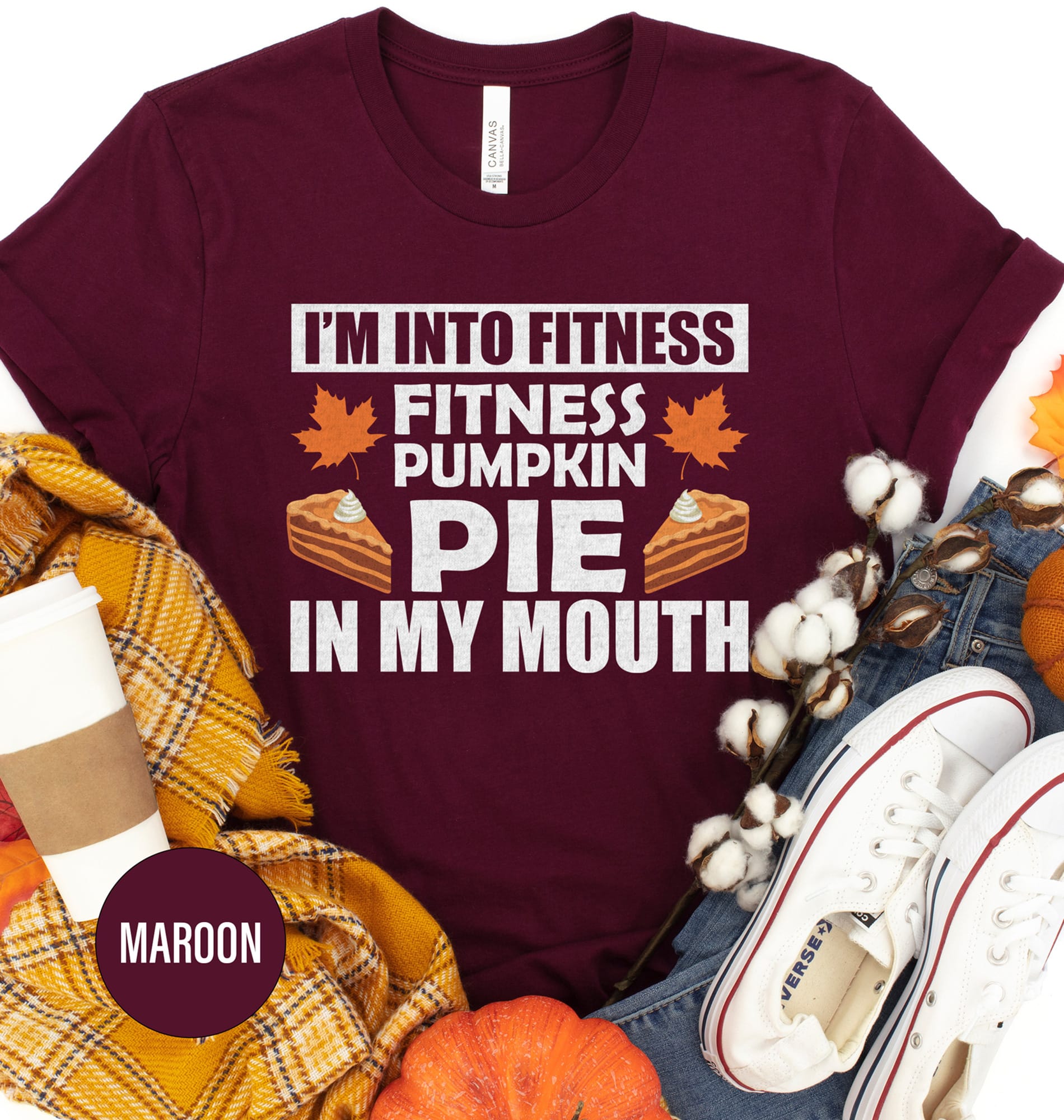 Thanksgiving Pie-in-mouth Tee By Holidayshirts