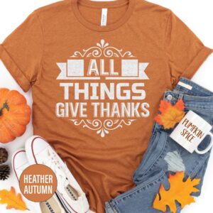 Give Thanks Holiday Tee - Thanksgiving Special