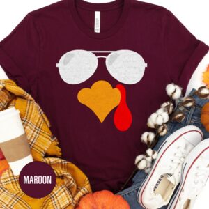Chic Thanksgiving Turkey Tee - Holidayshirts