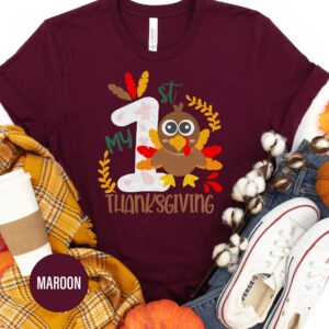 1st Thanksgiving Festive Tee From Holidayshirts.com