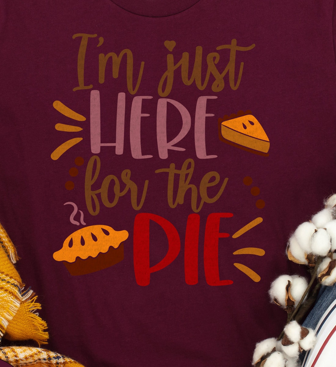 Holidayshirts Pie-lover's Thanksgiving Tee
