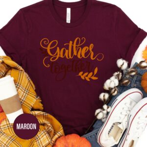 Festive Gather Together Thanksgiving Tee
