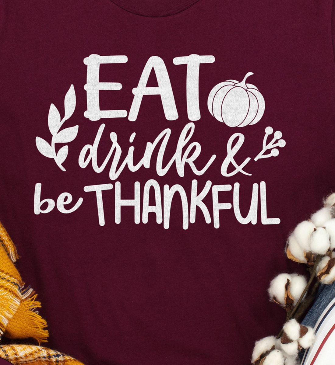 Thankful Feast Tee - Thanksgiving Special By Holidayshirts