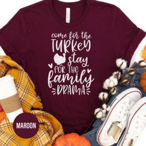 Family Drama Thanksgiving Tee - Holidayshirts.com