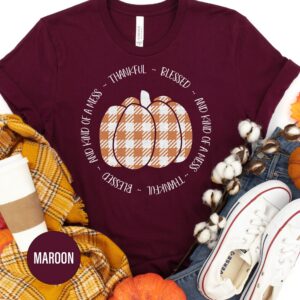 Blessed & Messy Thanksgiving Tee - Holidayshirts.com