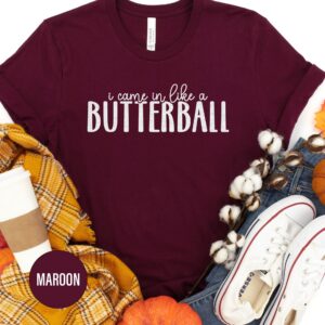 Butterball Arrival Thanksgiving Tee - Holidayshirts.com