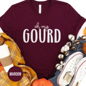 Thanksgiving Oh My Gourd Tee - Holidayshirts