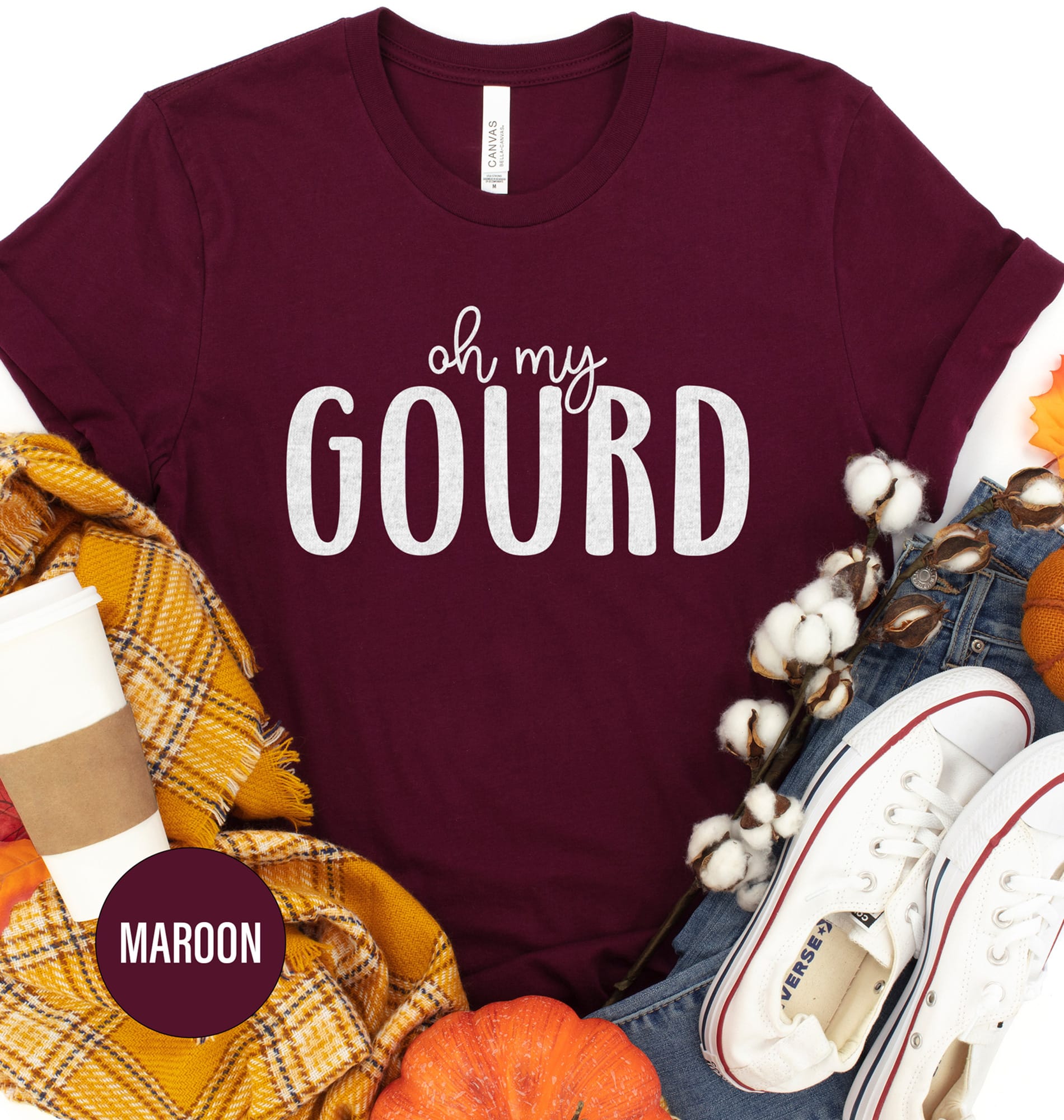 Thanksgiving Oh My Gourd Tee - Holidayshirts