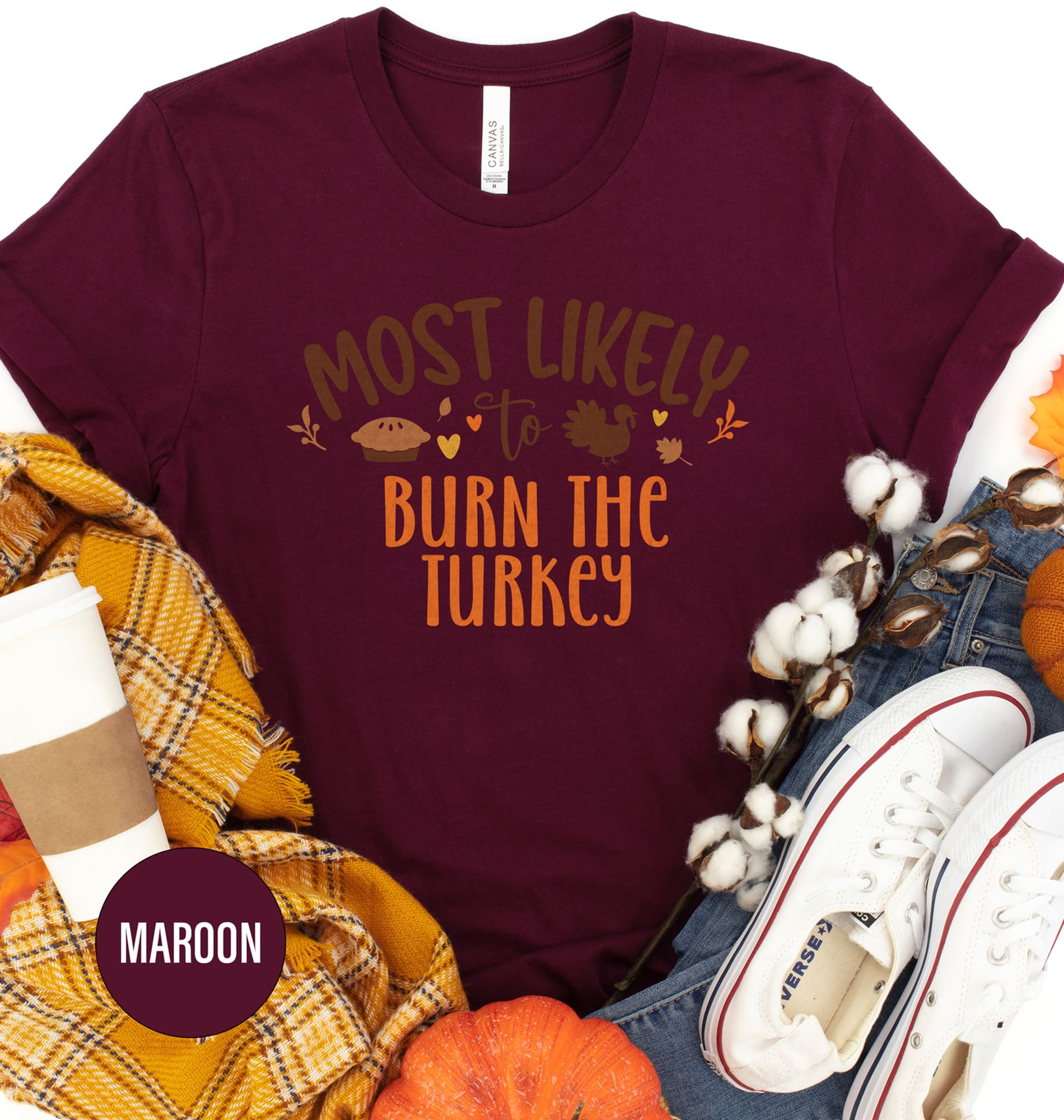 Holidayshirts' Fun 'turkey Burner' Thanksgiving Tee