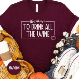 Wine Lover's Thanksgiving Tee - Holidayshirts.com