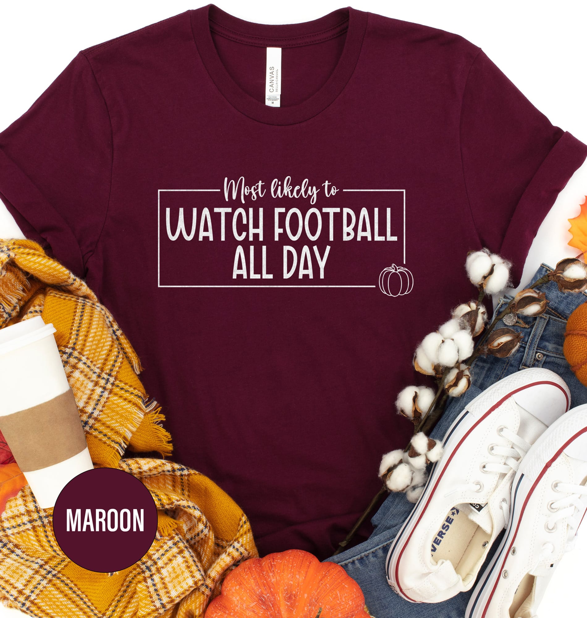 Thanksgiving Day Football Fanatic Tee