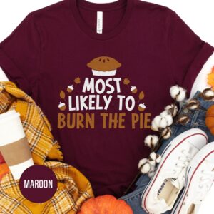 Holidayshirts Thanksgiving Pie Burner Tee