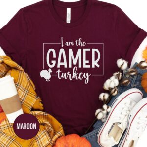 Holidayshirts Gamer's Thanksgiving Turkey Tee
