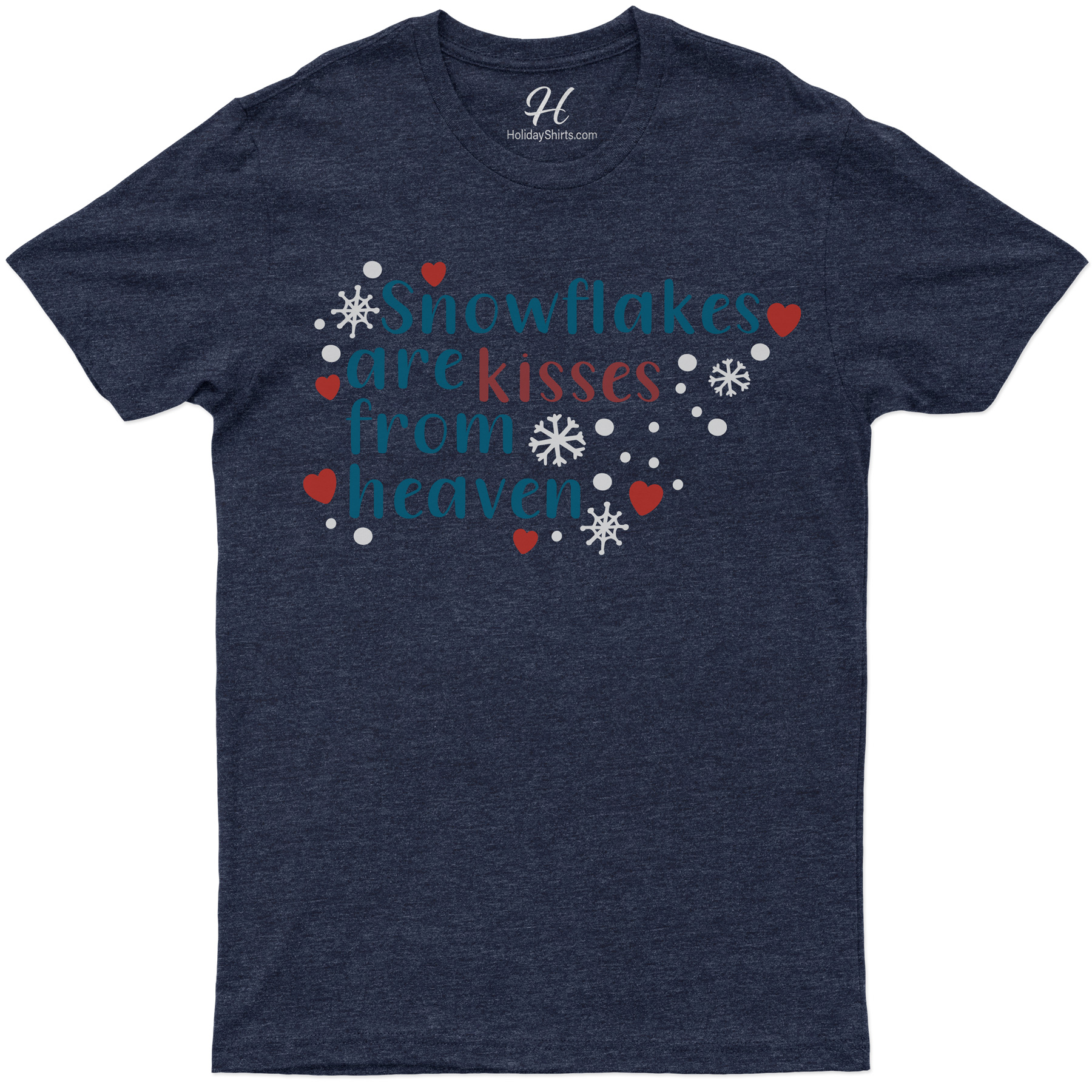 Snowflake Kisses Holiday Tee - Christmas Special