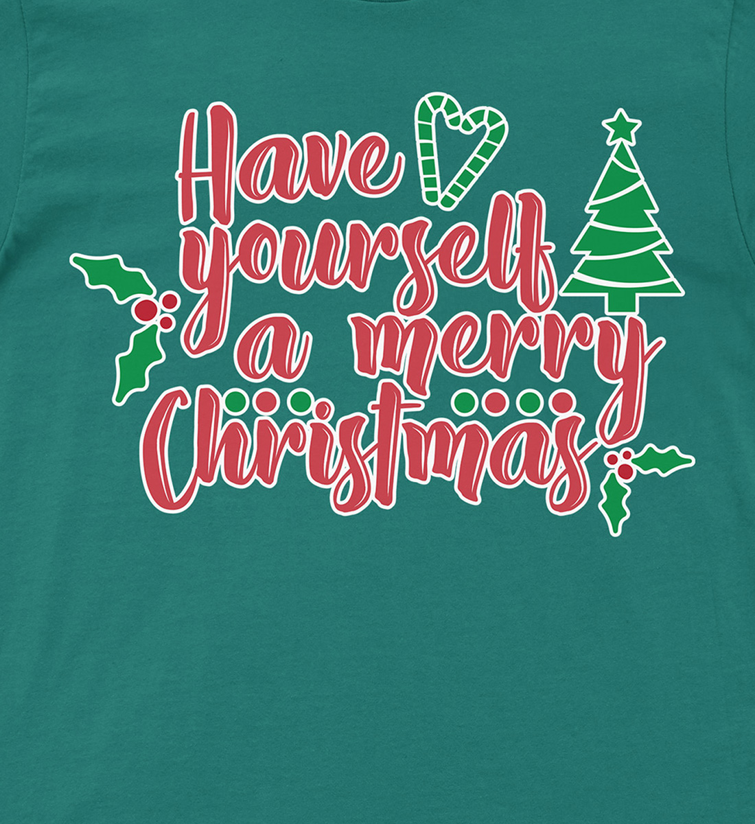 Merry Christmas Festive Tee From Holidayshirts