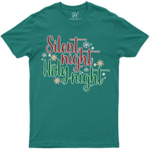 Holidayshirts Silent Night Christmas Tee
