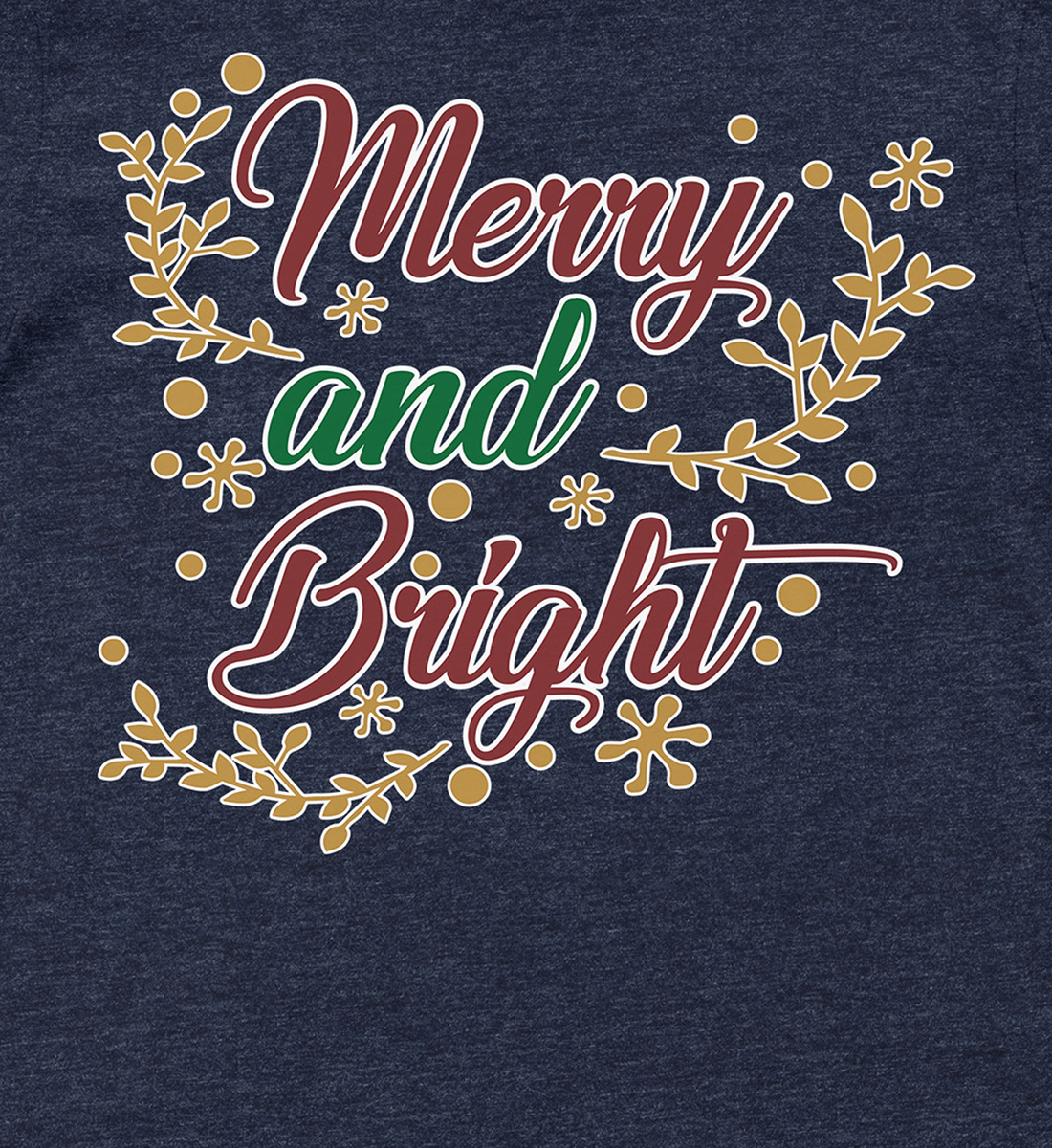 Merry & Bright Holiday Tee - Christmas Special