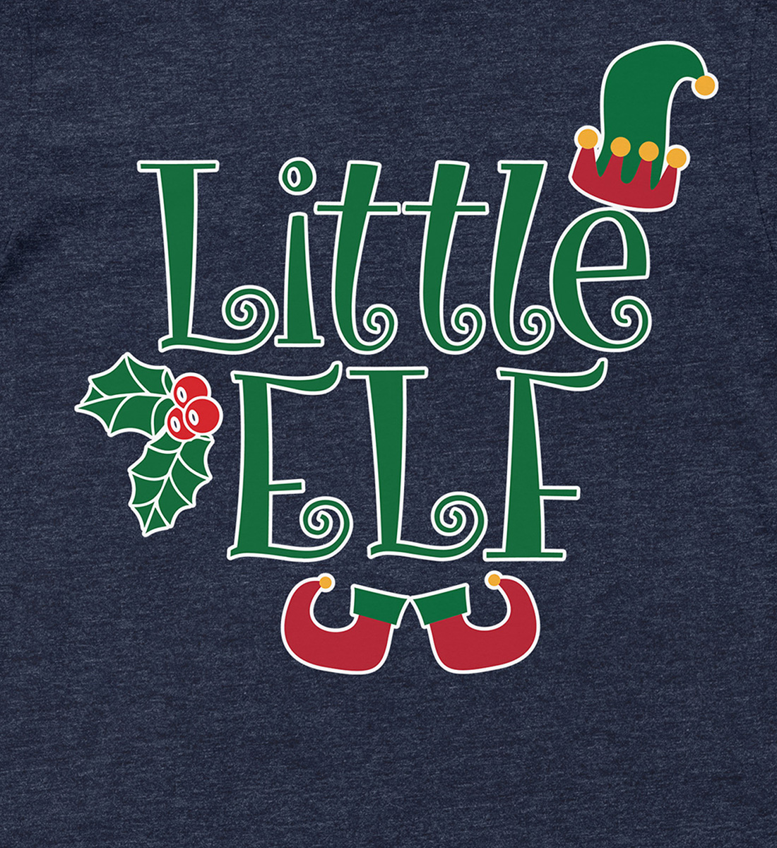 Little Elf Festive Tee - Holidayshirts.com Xmas Special