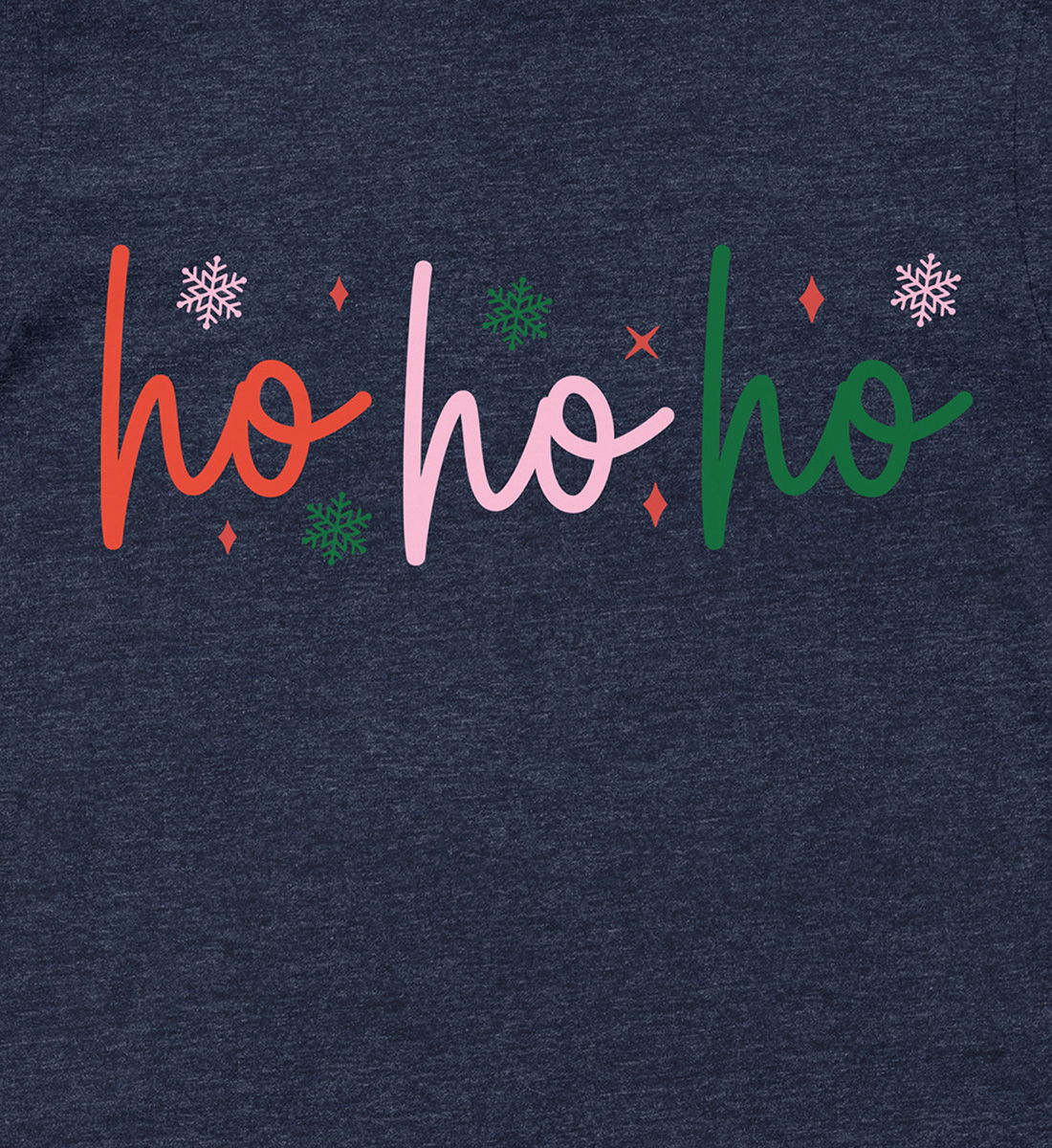 Festive Hohoho Holiday Tee - Christmas Delight