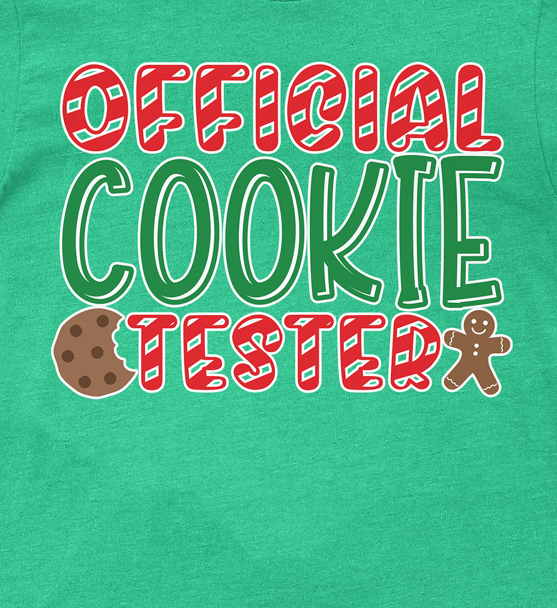 Official Holiday Cookie Tester Xmas Tee