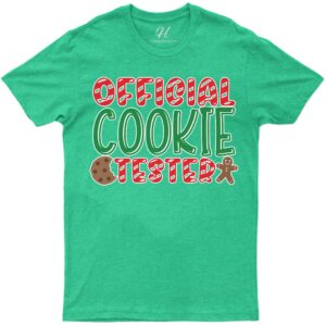 Official Holiday Cookie Tester Xmas Tee