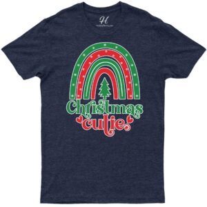 Christmas Cutie Holiday Tee - Festive Charm By Holidayshirts