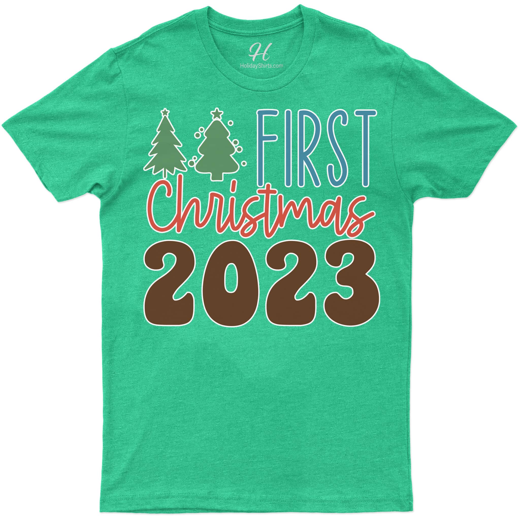 2023 First Christmas Festive Tee - Holidayshirts