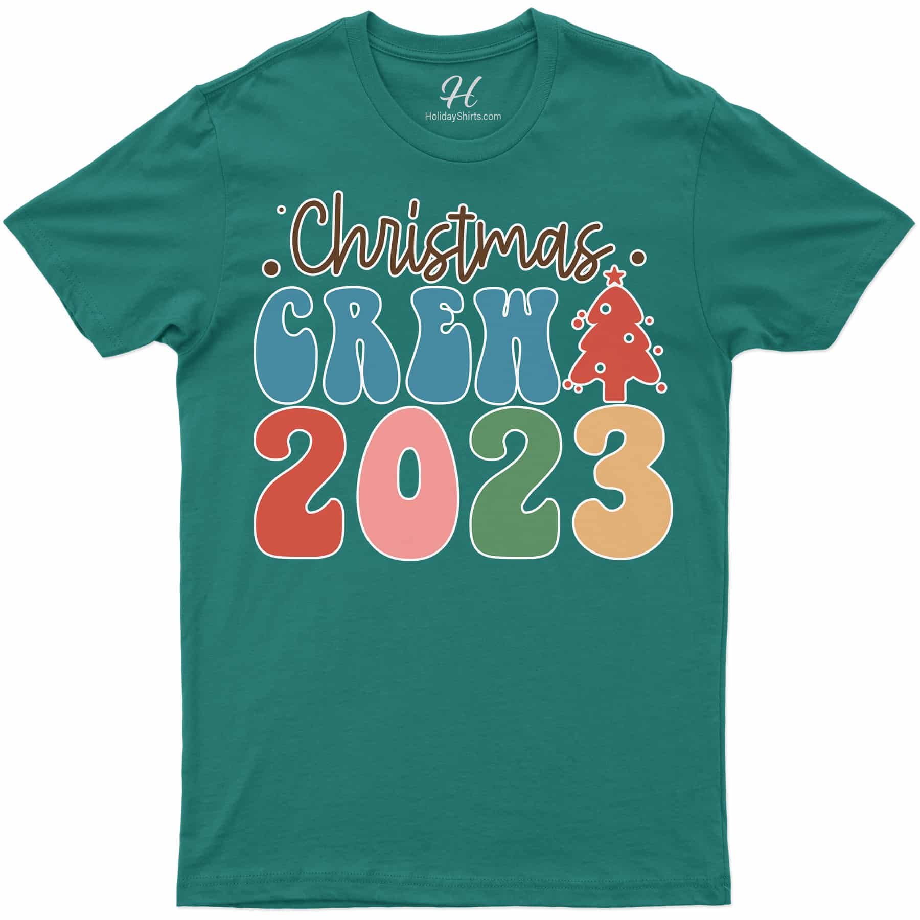 2023 Christmas Crew Festive Tee - Holidayshirts