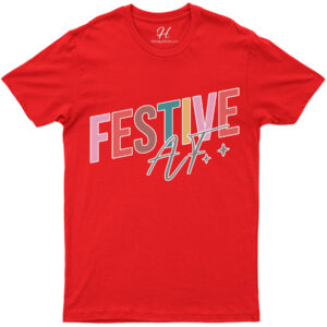 Jolly Christmas Festivity Tee By Holidayshirts