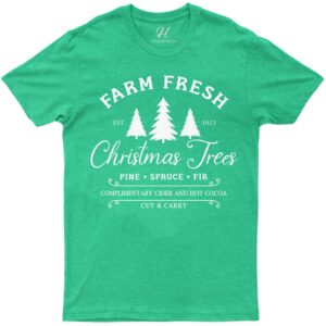 Festive Christmas Tree Holiday Tee From Holidayshirts
