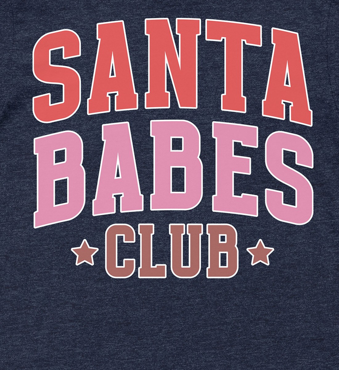 Santa Babes Club Festive Christmas Tee